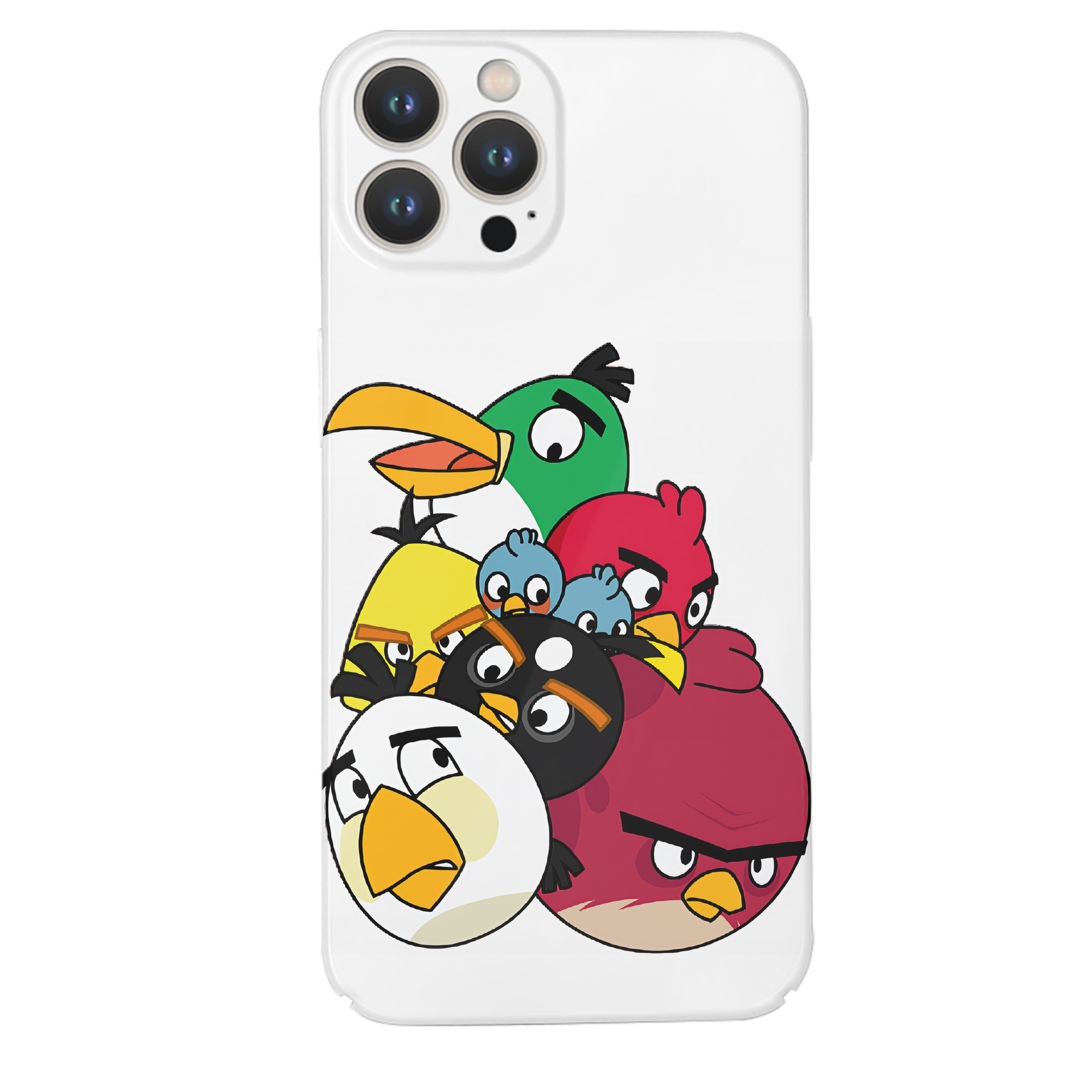 （画像用） Angry Birds アングリーバード 【iPhone 14シリーズ対応】ハードケース